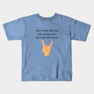 The Breakfast Club/Horns Kids T-Shirt